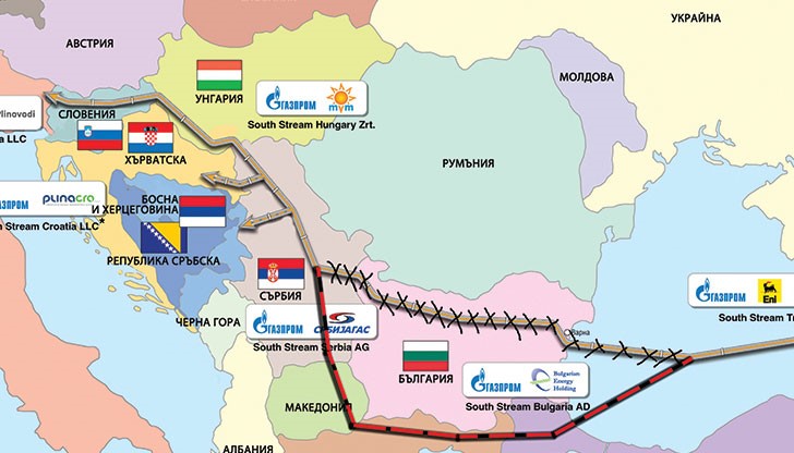 „Газпром“ започва строителството на морския участък от „Турски поток"