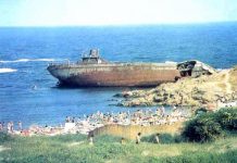 Историята на корабокруширалия кораб край Ахтопол