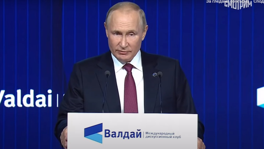 Путин: Човечеството има два пътя – или товарът на противопоставянето да смаже всички, или заедно да намерим решения