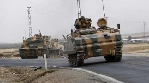 „Коммерсант”: Мащабът на турската операция в Сирия се оказа неочакван за Москва